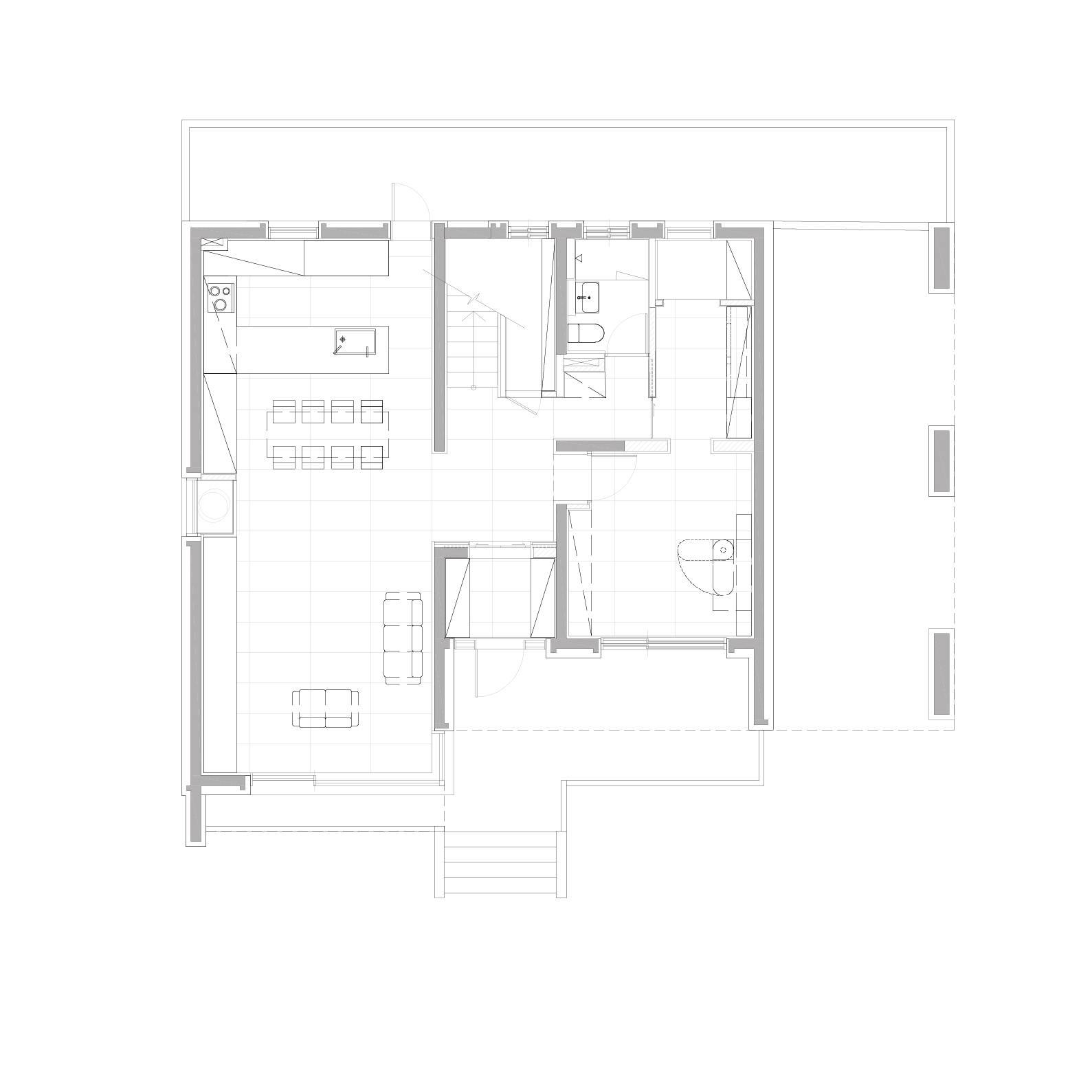 Drawing 1. First floor plan